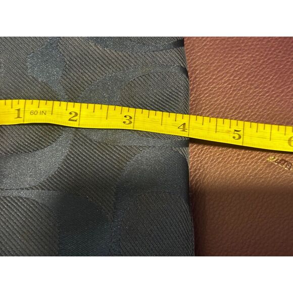 Coach Kyra Blue Monogram Daisy Signature Shoulder Bag with Daisy Charm GUC - Picture 8 of 10